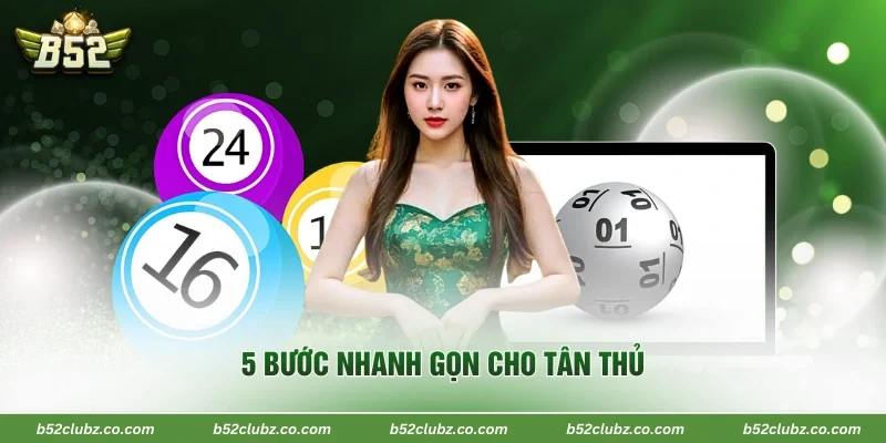 5 bước nhanh gọn cho tân thủ